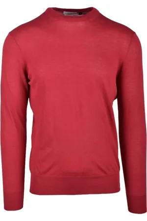 BALLANTYNE Truien, Heren, Rood, XL, Katoen, Maglia