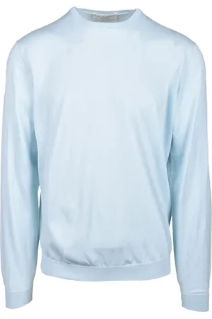 FILIPPO DE LAURENTIIS Truien, Heren, Blauw, S, Katoen, Maglia