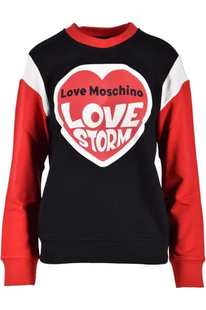 Moschino Sweatshirts & Hoodies, Dames, Veelkleurig, S, Katoen, Maglia
