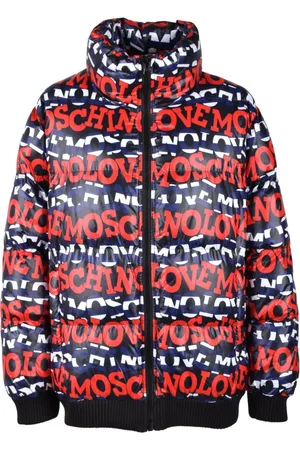 Moschino Jassen, Dames, Veelkleurig, L, Polyester, Piumino