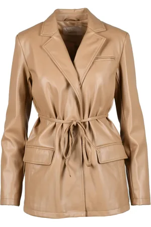 Twin-Set Jassen, Dames, Bruin, M, Polyester, Jas