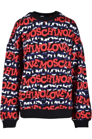 Moschino Truien, Dames, Veelkleurig, M, Katoen, Maglia