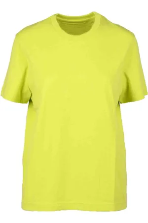 Bottega Veneta Tops, Dames, Groen, L, Katoen, Tshirt