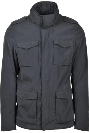 HERNO Jassen, Heren, Zwart, L, Jas