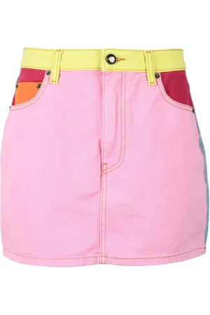 SEMICOUTURE Rokken, Dames, Veelkleurig, W30, Katoen, Rok