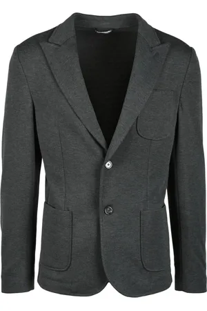 D.A. Daniele Alessandrini Jassen, Heren, Grijs, M, Polyester, Grijze Jas met Polyester Mix
