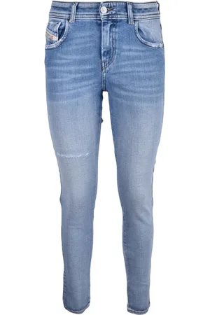 Diesel Jeans, Dames, Blauw, W30, Katoen, Jeans