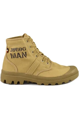 JUNYA WATANABE Schoenen, Heren, Bruin, 41 EU, Katoen, Palladium Schoenen 100% Katoen
