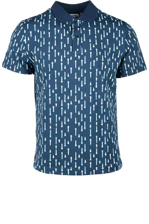 Bikkembergs Tops, Heren, Blauw, M, Katoen, Polo