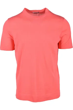 BALLANTYNE Tops, Heren, Oranje, L, Katoen, Tshirt