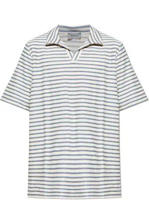 Hanro Tops, Heren, Blauw, S, Katoen, Polo Loungu Summer