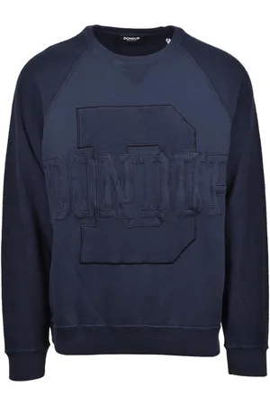 Dondup Sweatshirts & Hoodies, Heren, Blauw, M, Katoen, Sweatshirt
