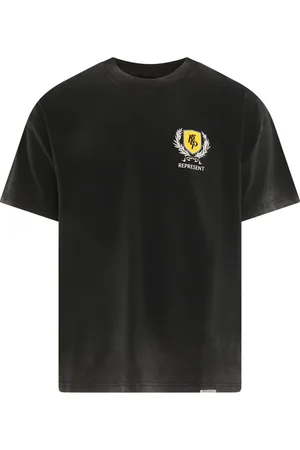 Represent Tops, Heren, Zwart, M, Crest T-shirt voor heren