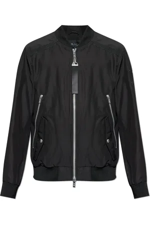 Moose Knuckles Jassen, Heren, Zwart, L, Polyester, Bomberjack