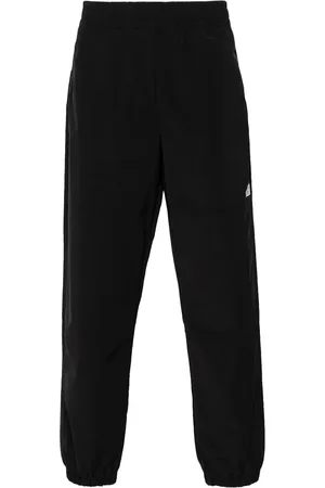 The North Face Broeken, Heren, Zwart, L, Zwarte windbestendige broek met geborduurd logo
