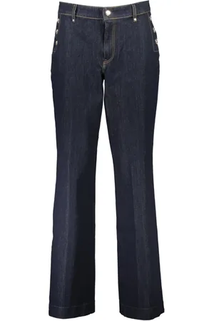 Guess Jeans, Dames, Blauw, W32 L34, Denim, Denim Skinny Jeans Blauw Contrast Details