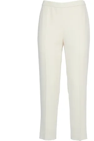 THEORY Broeken, Dames, Wit, M, Japanse Crêpe Pull On Broek