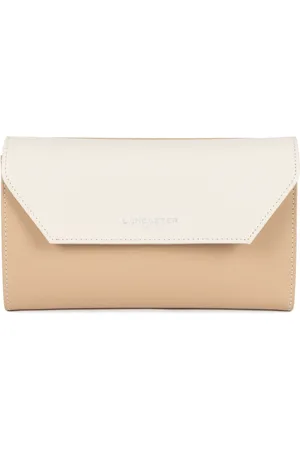 Lancaster Accessoires, Dames, , ONE Size, Leer, Leren portemonnee met klep en drukknoop