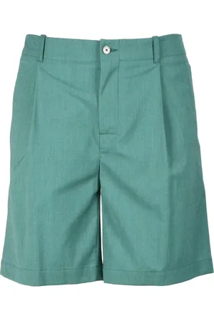 D.A. Daniele Alessandrini Korte broeken, Heren, Groen, XL, Polyester, Bermuda