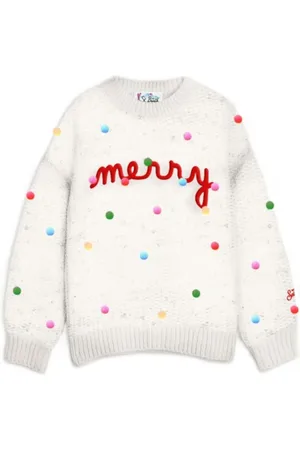 MC2 SAINT BARTH Truien, Dames, Wit, M, Witte Sweaters