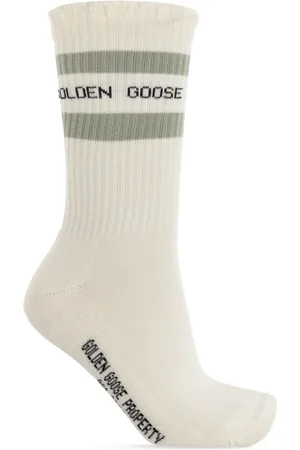 Golden Goose Ondergoed, Dames, , M, Katoen, Sokken met vintage effect