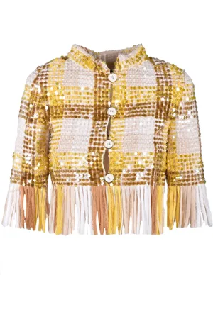 Elisabetta Franchi Jassen, Dames, Veelkleurig, S, Jas
