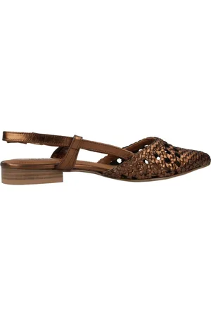 Carmela Schoenen, Dames, Bruin, 38 EU, Stijlvolle Ballerina Schoenen voor Vrouwen