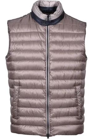HERNO Jassen, Heren, , L, Nylon, Nylon Puffer Vest