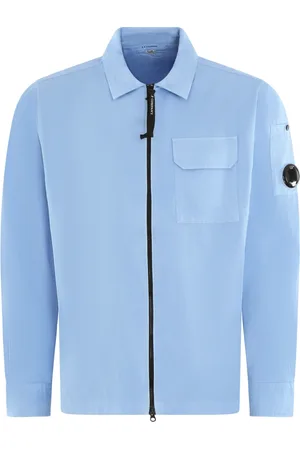 C.P. Company Jassen, Heren, Blauw, L, Heren Overshirt