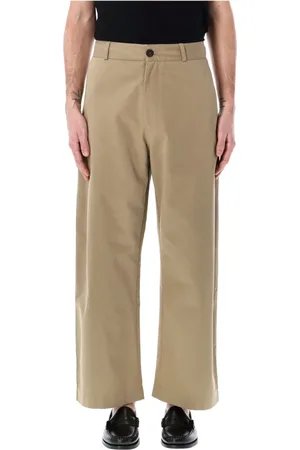 STUDIO NICHOLSON Broeken, Heren, , L, Chino Broek Ss 25