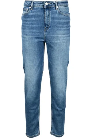 Tommy Hilfiger Jeans, Dames, Blauw, W25, Denim, Klassieke Denim Jeans