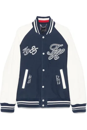Tommy Hilfiger Jassen, Heren, Blauw, M, Ocean Quilted Sweater