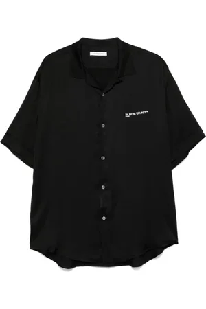 Ih Nom Uh Nit Overhemden, Heren, Zwart, L, Stijlvol Shirt Nus 25226 009