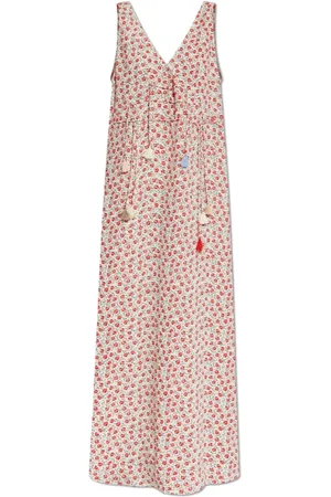 Munthe Kleedjes, Dames, Rood, XS, Jurk met bloemenpatroon