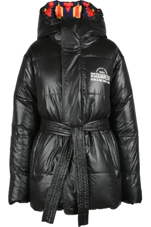 Dsquared2 Jassen, Dames, Zwart, S, Polyester, Buitenkleding