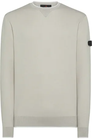 Peuterey Sweatshirts & Hoodies, Heren, , M, Katoen, Sportieve Trui met Logo Label