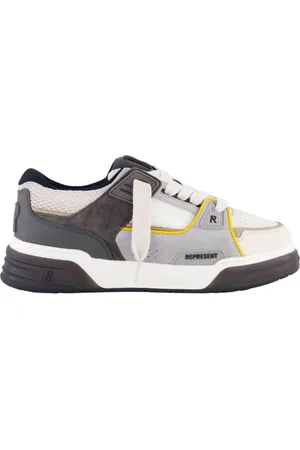 Represent Schoenen, Heren, Veelkleurig, 45 EU, Suede Mix Studio Sneaker