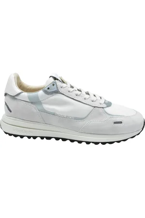 Woolrich Schoenen, Heren, Wit, 40 EU, Nylon, Sportieve Witte Veterschoenen