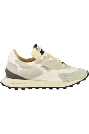 RUN OF Schoenen, Heren, , 41 EU, Leer, Sneaker in leer en rubberen zool