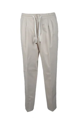 Brunello Cucinelli Broeken, Heren, , M, Katoen, Katoenen Casual Broek