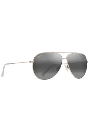 Maui Jim Accessoires, Dames, Grijs, ONE Size, Metallic Zonnebril