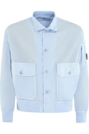C.P. Company Jassen, Heren, Blauw, XL, Chrome-R Blauw Jack