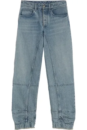 Jil Sander Jeans, Dames, Blauw, XS, Denim, Lichtblauwe Denim Jeans