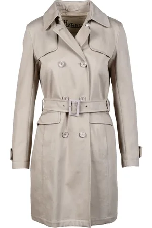 HERNO Mantels, Dames, , S, Katoen, Trench