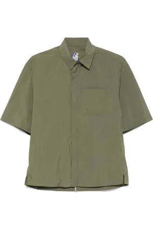 K-Way Overhemden, Heren, Groen, XL, Groen T-shirt voor mannen