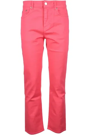DEPARTMENT FIVE Jeans, Dames, Roze, W29, Katoen, Stijlvolle Jeans met Katoen en Elastaan