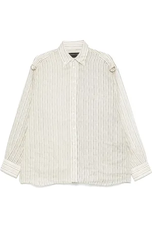 Federico Cina Overhemden, Heren, , M, Button-Down Shirt met D-Ring Findings