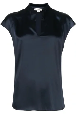 Vince Blouses & Shirts, Dames, Blauw, S, Blouses