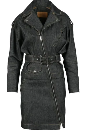 ALEXANDRE VAUTHIER Kleedjes, Dames, Zwart, S, Katoen, Katoenen jurk voor vrouwen
