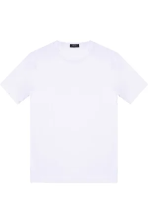 THEORY Tops, Heren, Wit, S, Modal T-shirt